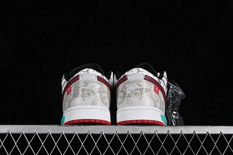 All categories Air Jordan Jordan series basketball shoes Air Jordan 1 Low Air Jordan 1 Low AJ1 Joe 1 CNY Year of the Dragon limited edition Youlong Zeling low-top cultural retro basketball shoes 553558-066